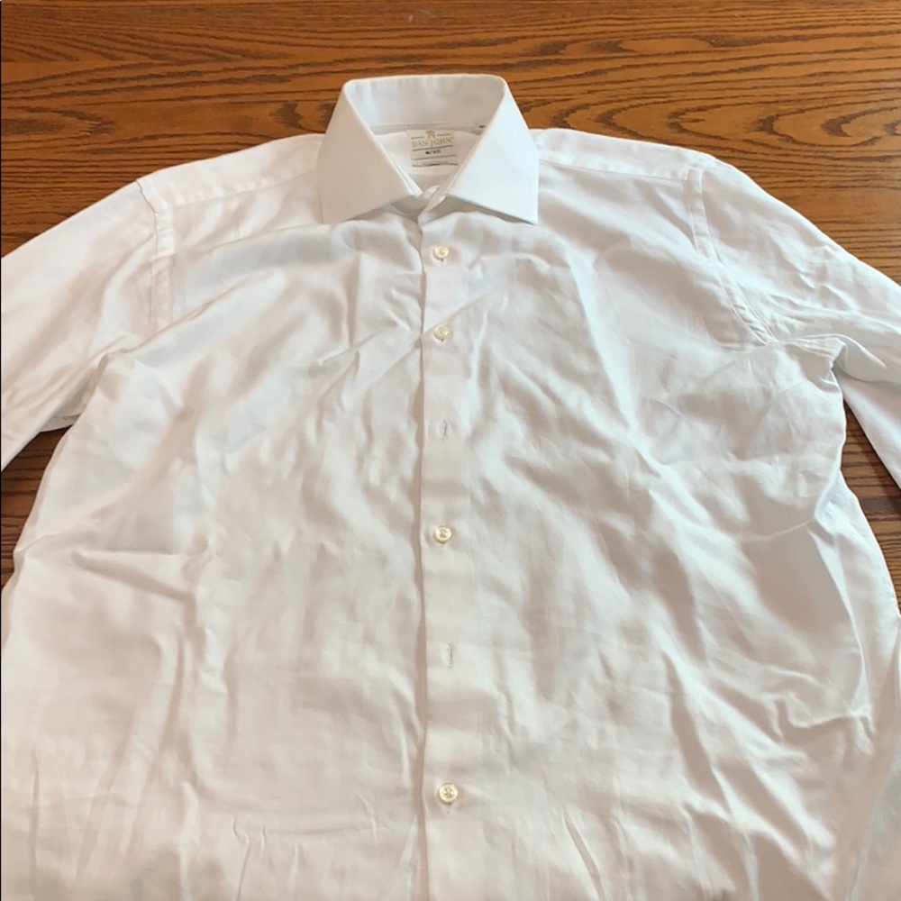 Dan John - white dress shirt.